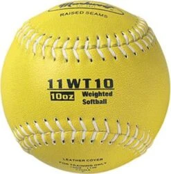 Markwort Weighted 11" Training Softball 15 Markwort Weighted 11" Training Softball -Home Run Gear 11WT10 10oz