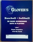 Glover's Blue Spiral Scorebook 3 Glover's Blue Spiral Scorebook