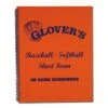 Glover's Short Form Orange Scorebook 2 Glover's Short Form Orange Scorebook -Home Run Gear Glover s Orange Scorebook