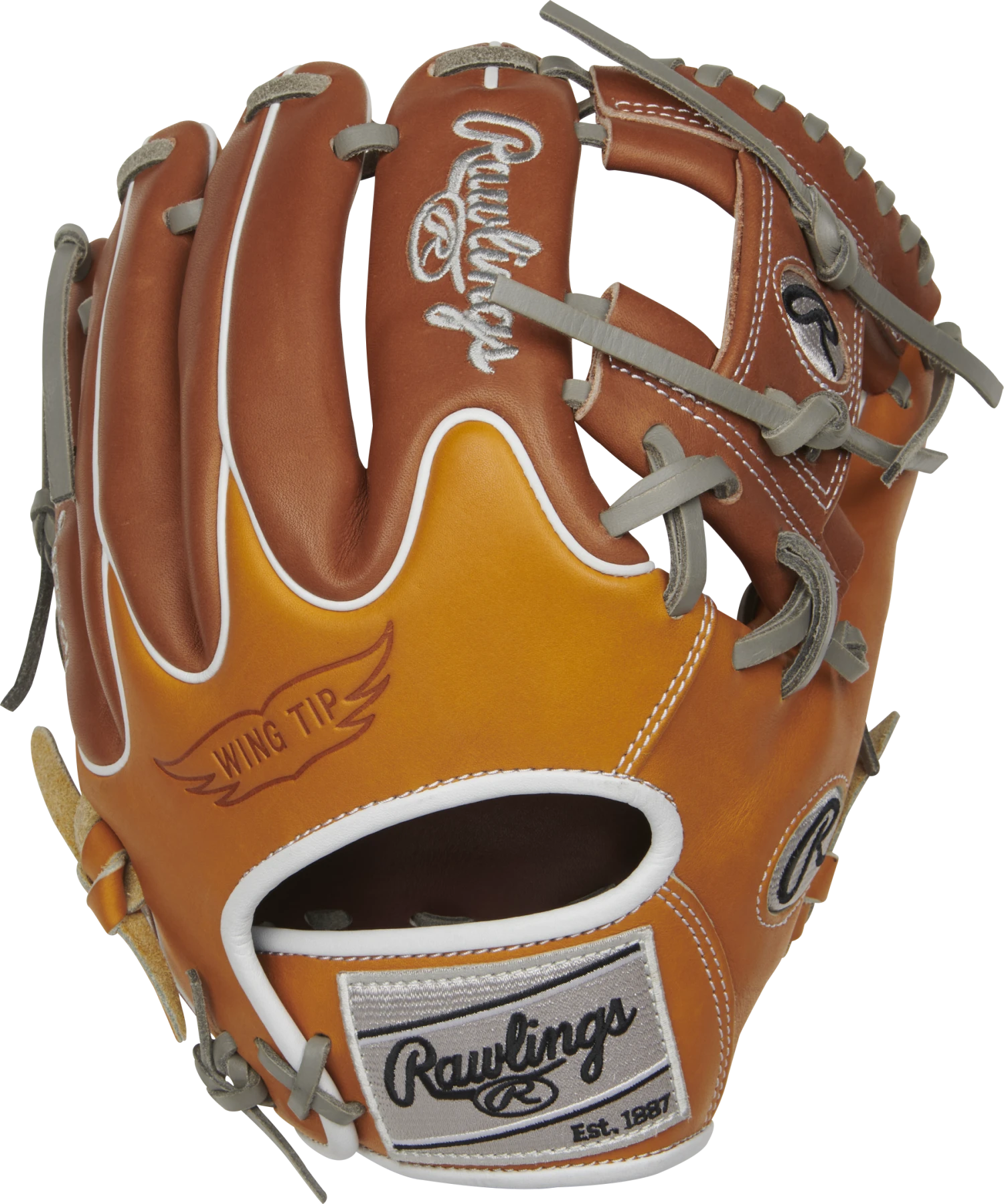 Rawlings 11.5" PROR204W-2T Heart Of The Hide Fielders R2G Glove 4 Rawlings 11.5" PROR204W-2T Heart Of The Hide Fielders R2G Glove - Image 2