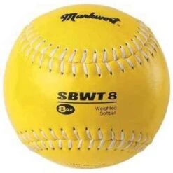 Markwort Softball Weighted 12" Training Ball -Home Run Gear SBWT8 8oz