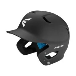 Easton Z5 2.0 Matte Solid Junior Batting Helmet -Home Run Gear Z52.0HELMETMATTEBKA168091BK 3QTR L