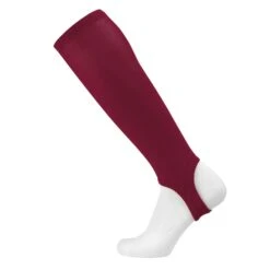 TCK Solid Color Pro Stirrups 700S - Adult Pattern A -Home Run Gear cardinal4in