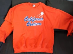 Cruisers Gildan Fleece Crew -Home Run Gear orangecrewneck
