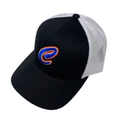 Cruisers PH104C Embroidered Trucker Snapback Hat -Home Run Gear ph104cblackwhite